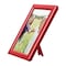 M&T Displays Opti Frame 5 in. X 7 in. Poster Size 0.55 in. Red RAL 3020 Profile, Mitred Corner, w/Back Support UCP145R157x2990 - alternate 1